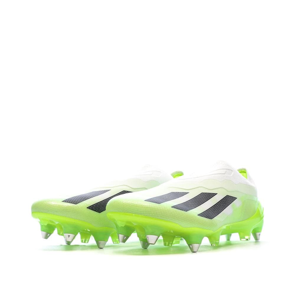 Chaussures de Foot Blanc/Jaune Adidas X Crazyfast.1 Ll SG 6