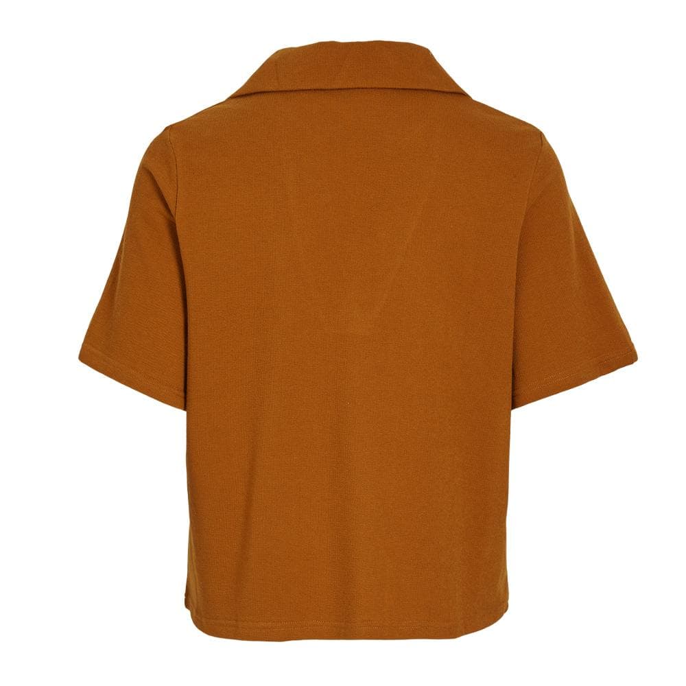T-shirt Orange Femme Vila Vialos 2