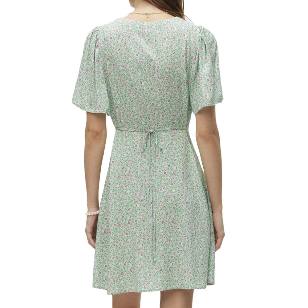 Robe Verte Femme Vero Moda Malba 2