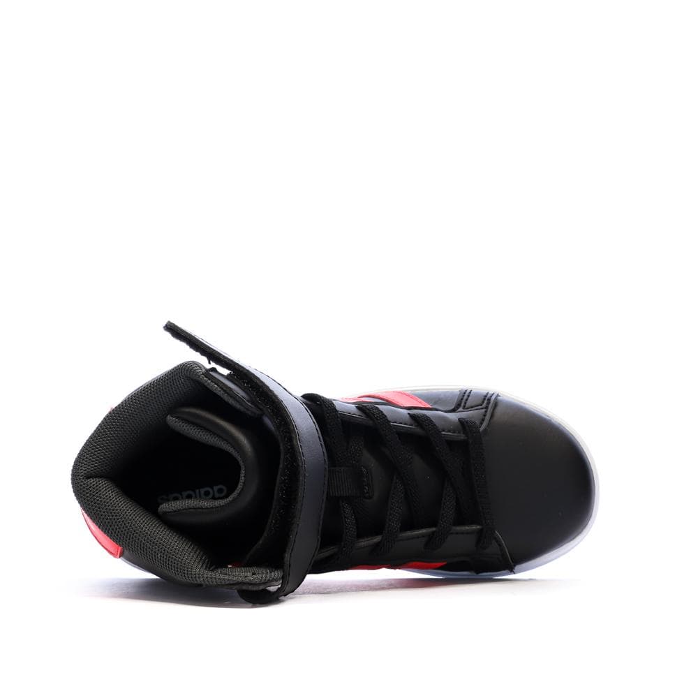 Baskets Noir Garçon Adidas Grand Court Mid 4
