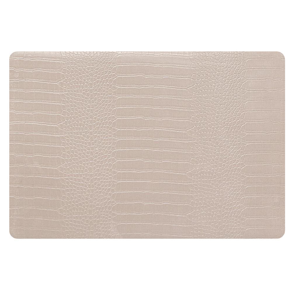 Set Table Beige Atmosphera 45x30 cm Croco 1