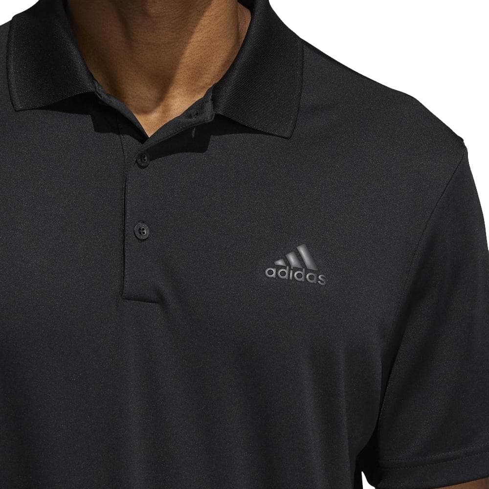 Polo Noir Homme Adidas Adi 2