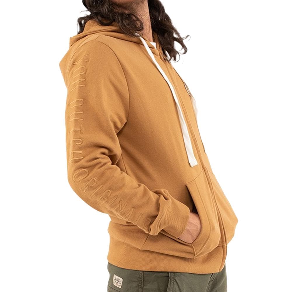 Sweat Zippé Jaune Homme Von Dutch Camp MOT 1