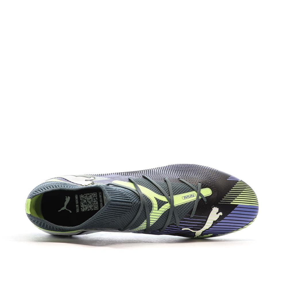 Chaussures de Football Marine/Jaune Homme Puma Future 7 Match FG/AG 4