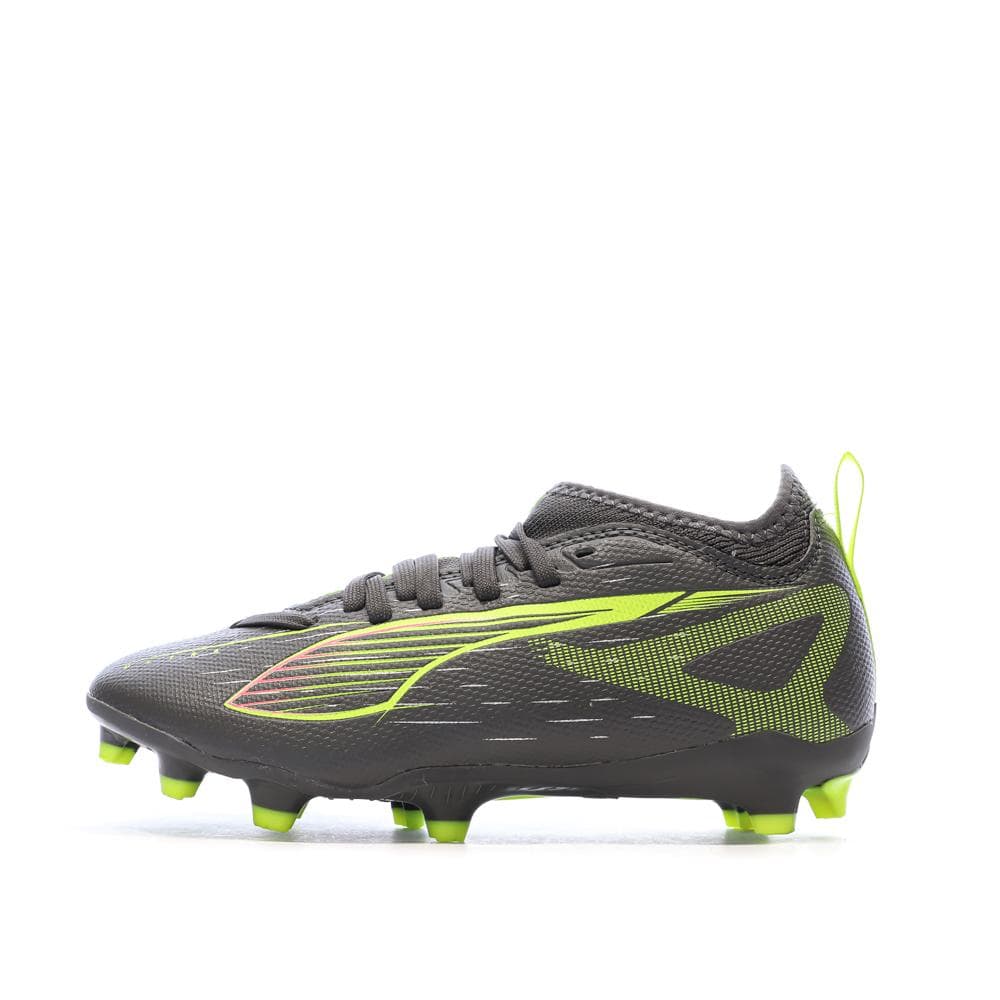 Chaussures de Foot Gris/Jaune Junior Puma Ultra 5 Match FG/AG 1