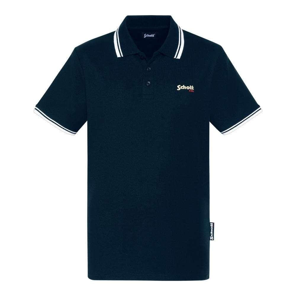 Polo Marine Homme Schott PSWILL2 1