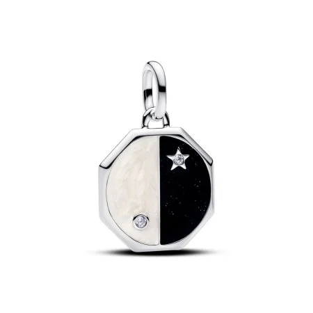 Pandora - Charm Yin yang médaillon en argent sterling 1