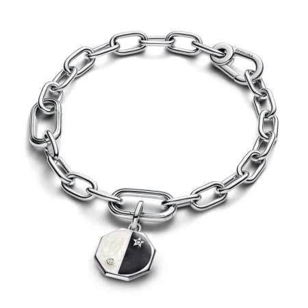 Pandora - Charm Yin yang médaillon en argent sterling 3
